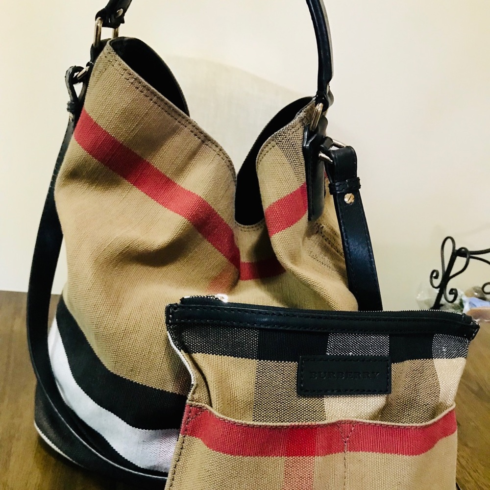 🚫 SOLD🚫 Burberry Ashby Canvas Bag